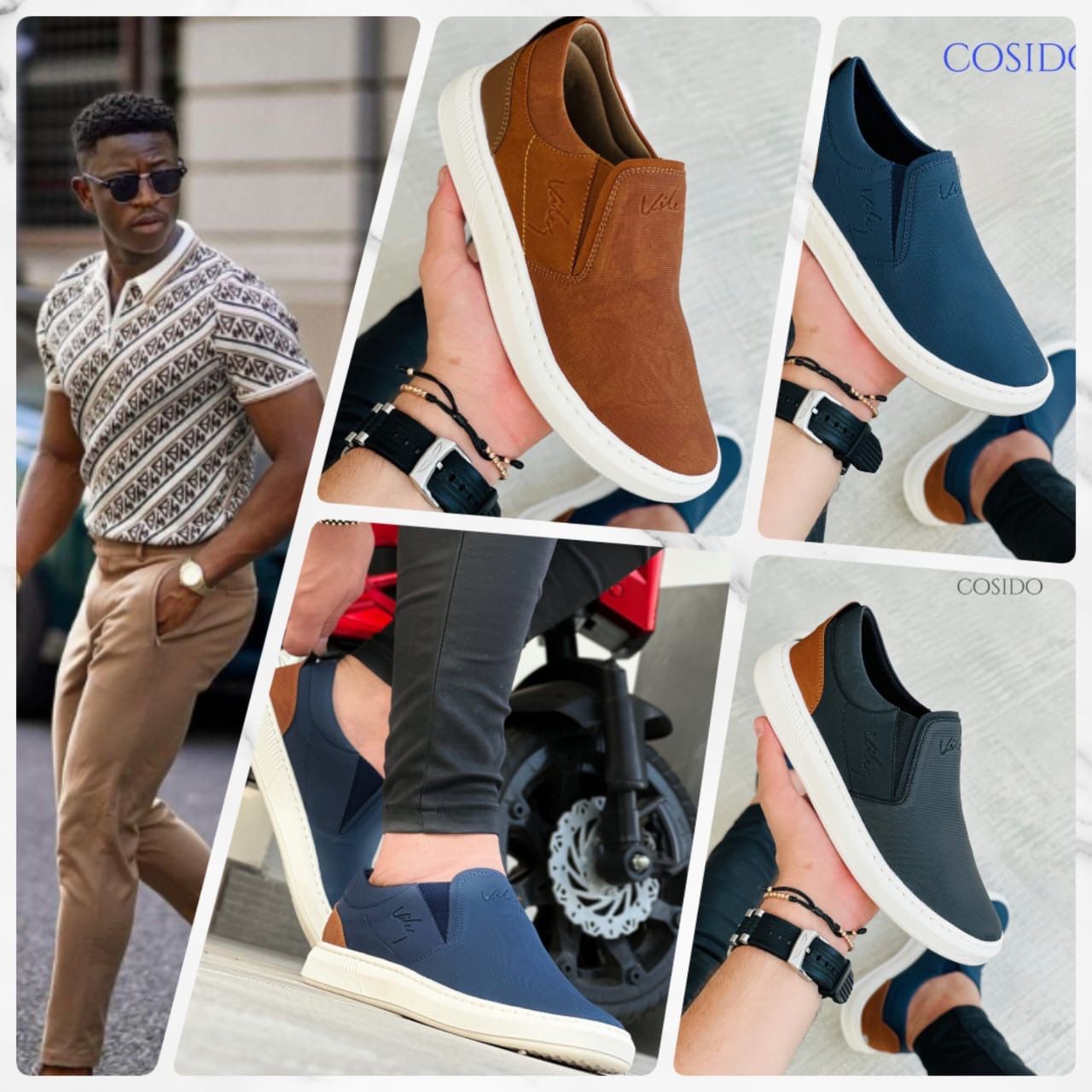 MOCASINES SLIP ON URBAN STYLE