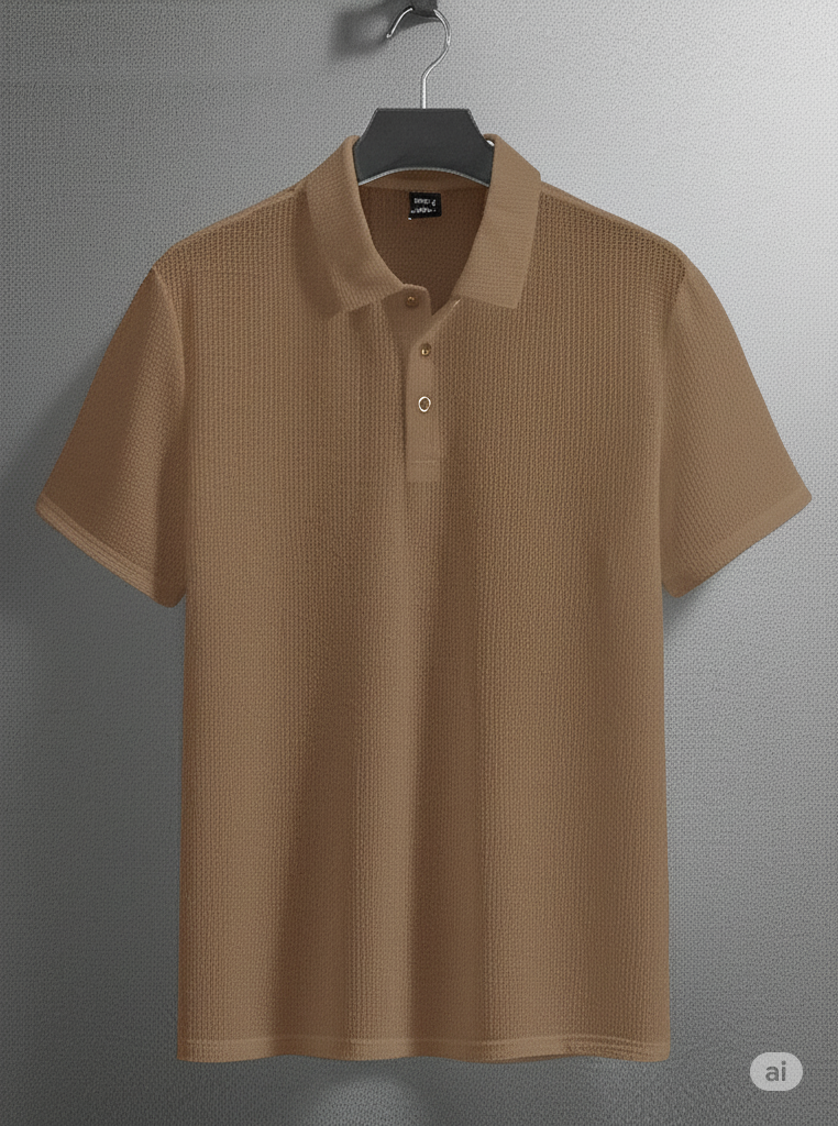 Camiseta tegido tipo galleta